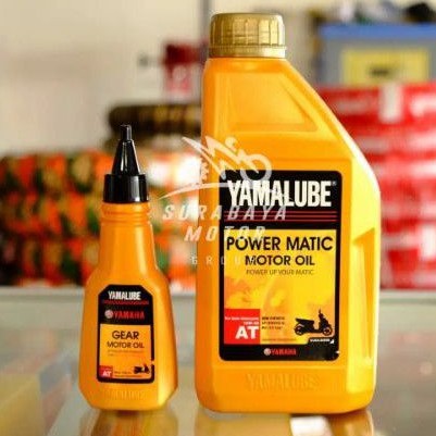 @Paket Hemat Oli Mesin Yamalube Power Matic 800ml dan Oli Gear Gardan 100ml