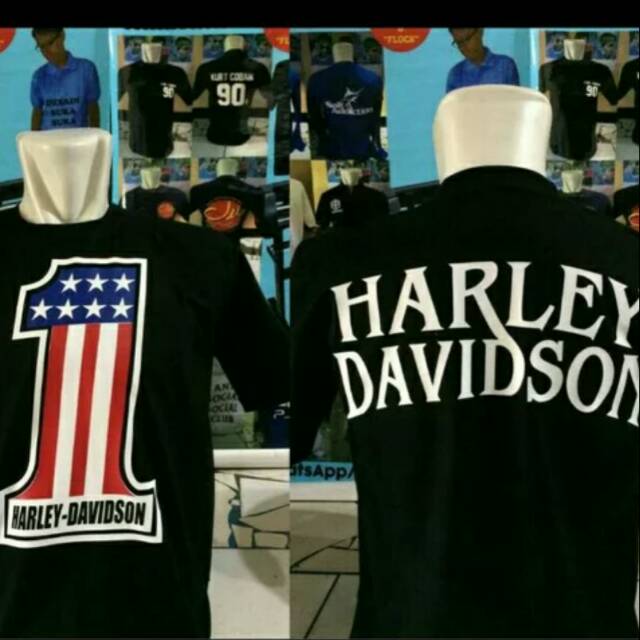 Kaos Pria Harley Davidson Kaos Motor Harley T-shirt Pria Harley Davidson Kaos Pria Keren