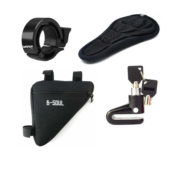 Accesories Sepeda Tas sepeda Sadel Sepeda Klakson Sepeda Gembok Sepeda Sarung Sepeda
