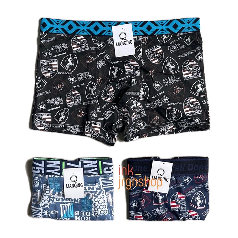 CELANA DALAM PRIA BOXER MOTIF / CELANA DALAM PRIA / CD BOXER PRIA