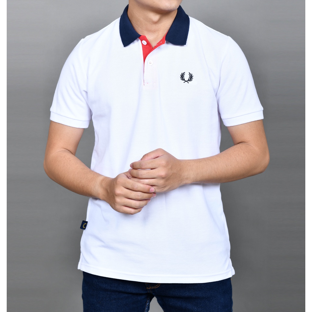 FredPerry Kaos Polo Shirt | Kaos Kerah Pria J8BW