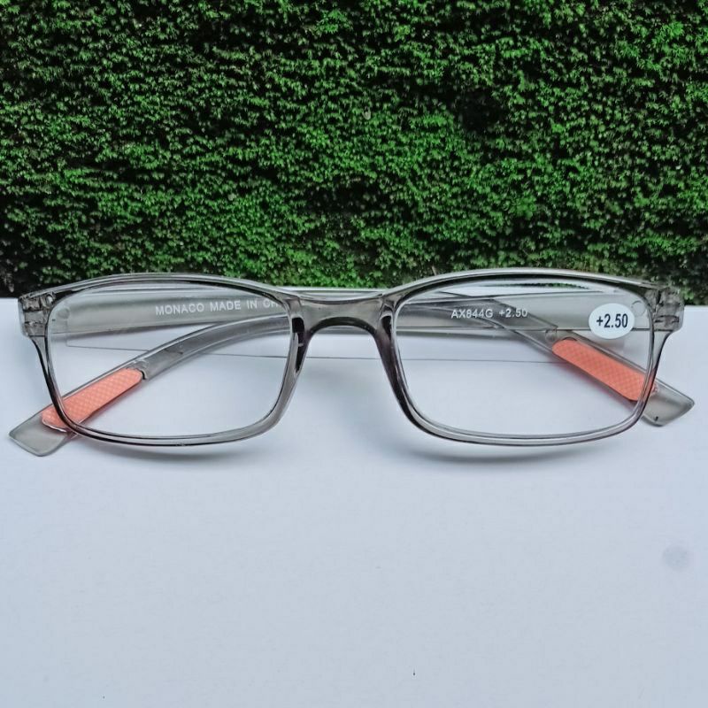 Kacamata Plus Lensa Kaca/Lentur Elastis Antiradiasi