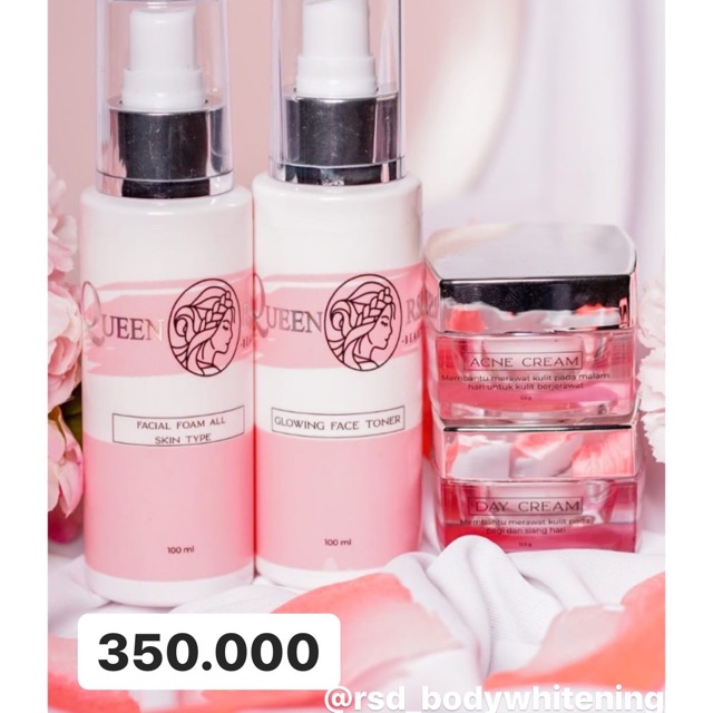 PAKET WAJAH QUEEN RSD ACNE/GLOW [FREE Treatment RSD/Essence RSD]-2