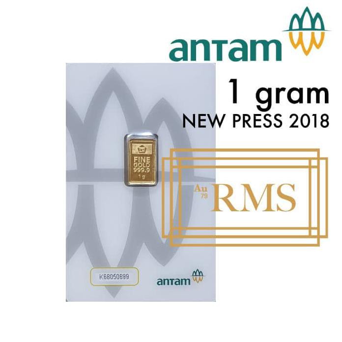 1 GR (GRAM) LOGAM MULIA/LOGAM MULIA ANTAM/LM/EMAS ANTAM BERSERTIFIKAT