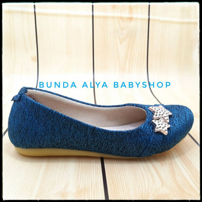 Sepatu Anak Perempuan Usia 1 2 6 Tahun BIRU Size 22 - 35 - Sepatu Pesta Anak Perempuan Casual