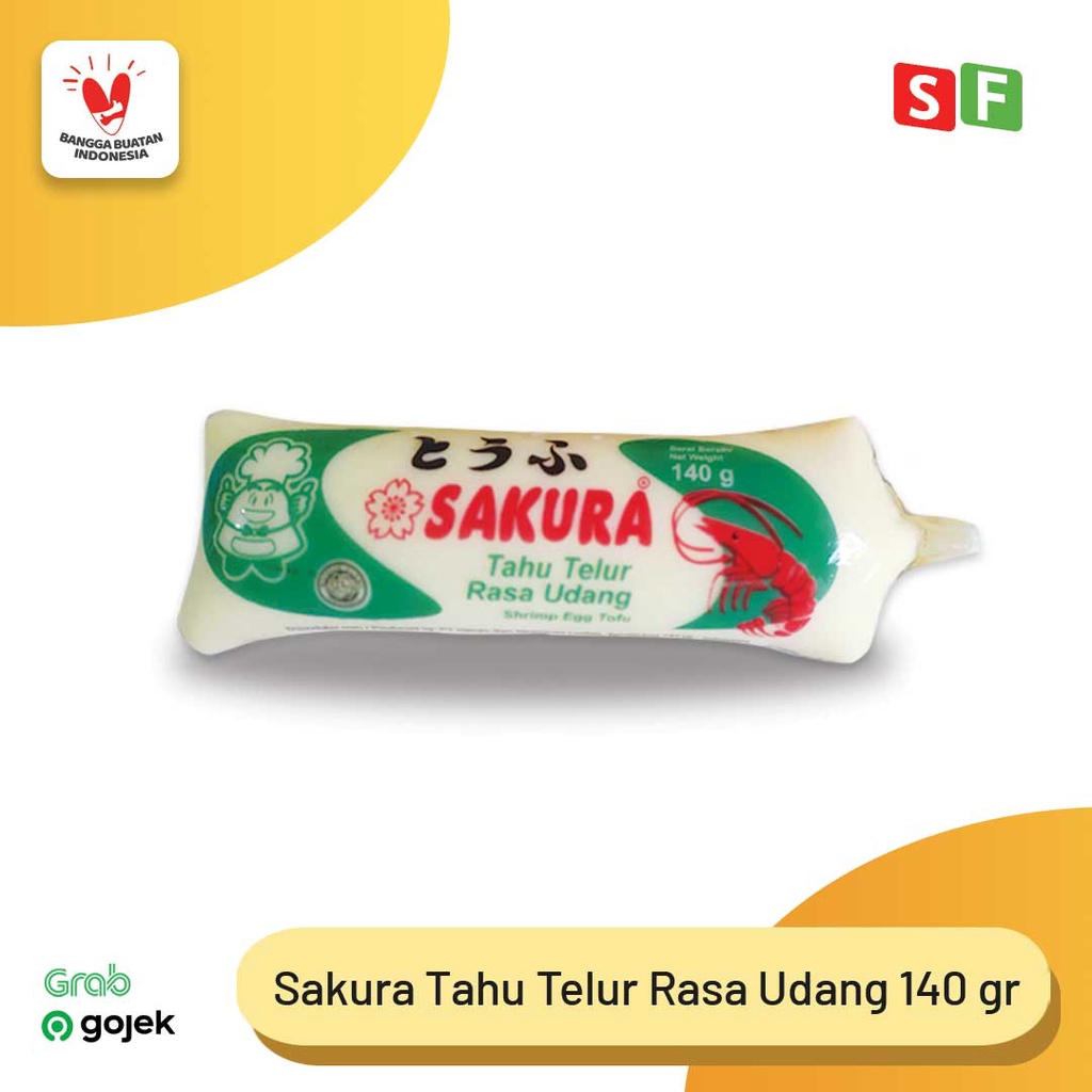 

Tofu Telur Udang 140Gr 'Sakura'