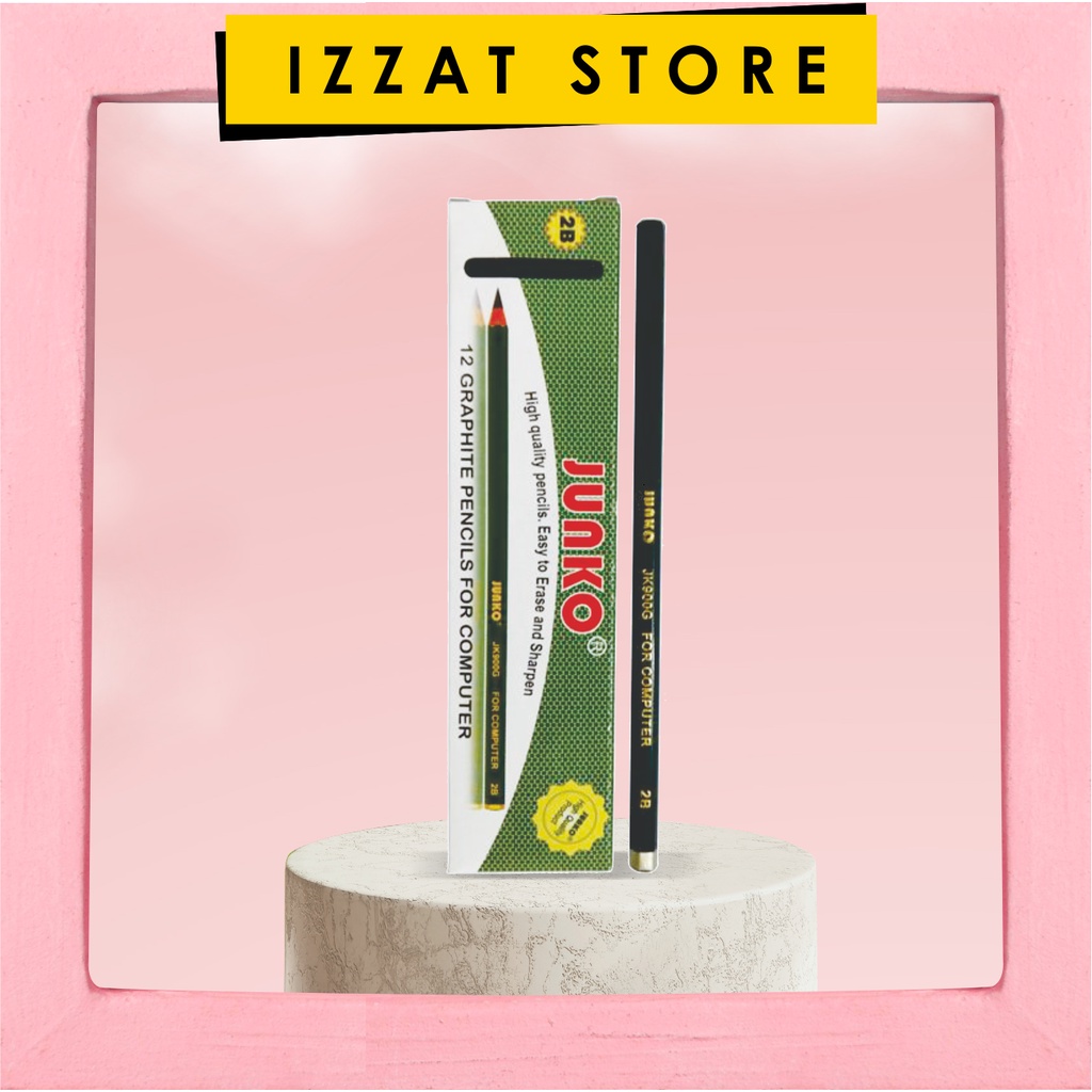 

Junko Pensil Ujian Sekolah 2b 1 Pak Murah - IZZAT STORE