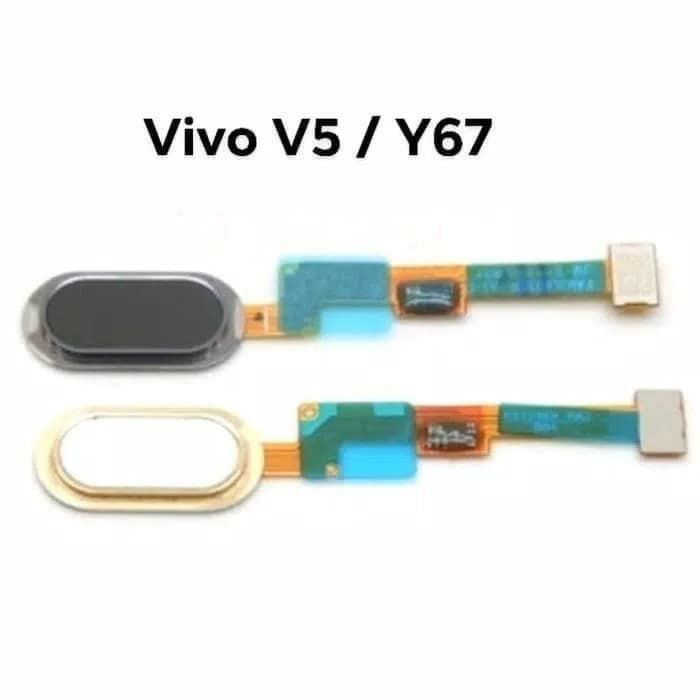 FLEKSIBEL FINGERPRINT VIVO V5 V5S / Y67 TOMBOL HOME
