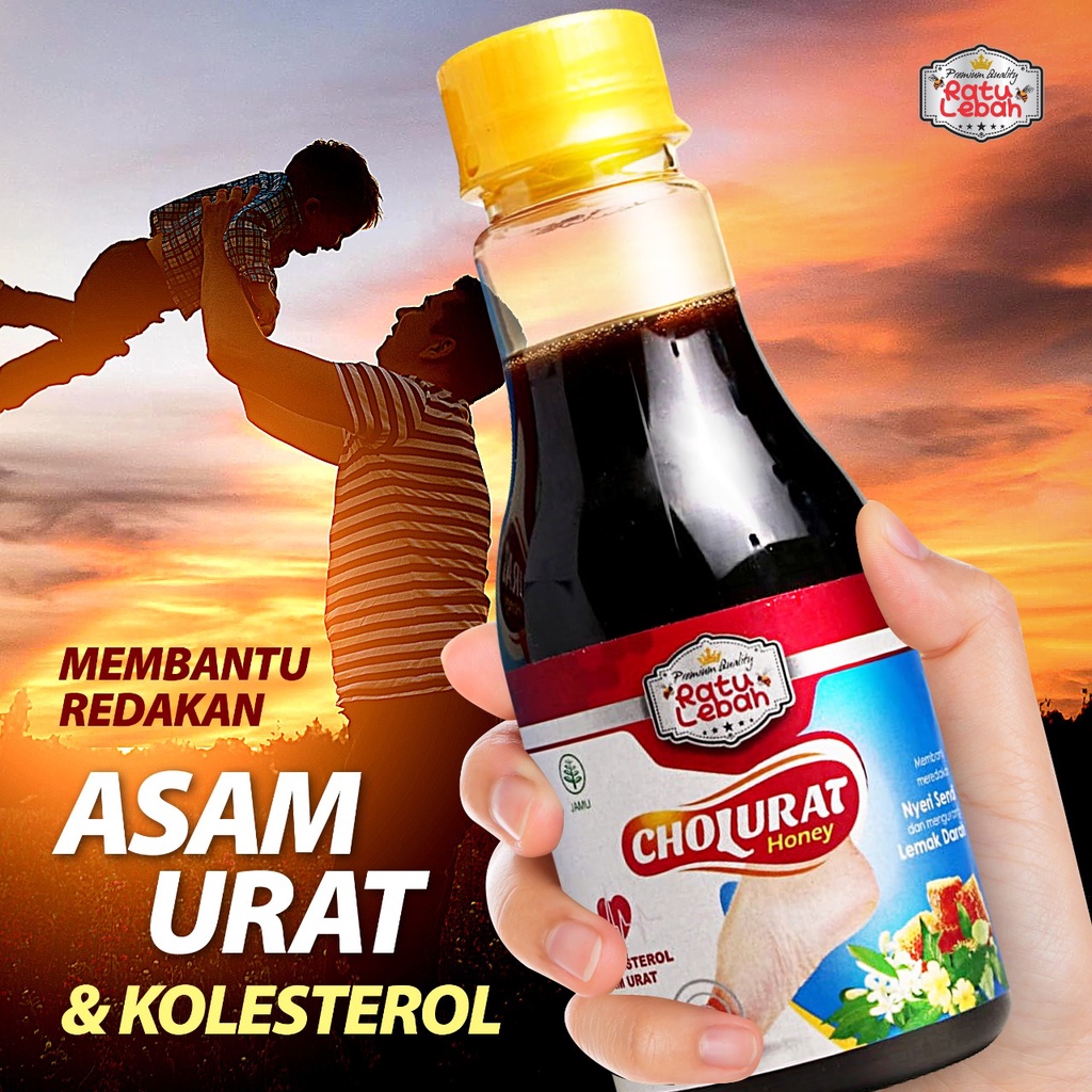 Madu Cholurat 280g - Mengatasi Asam Urat, Kolesterol, Lemak Darah, Nyeri Sendi SPESIAL