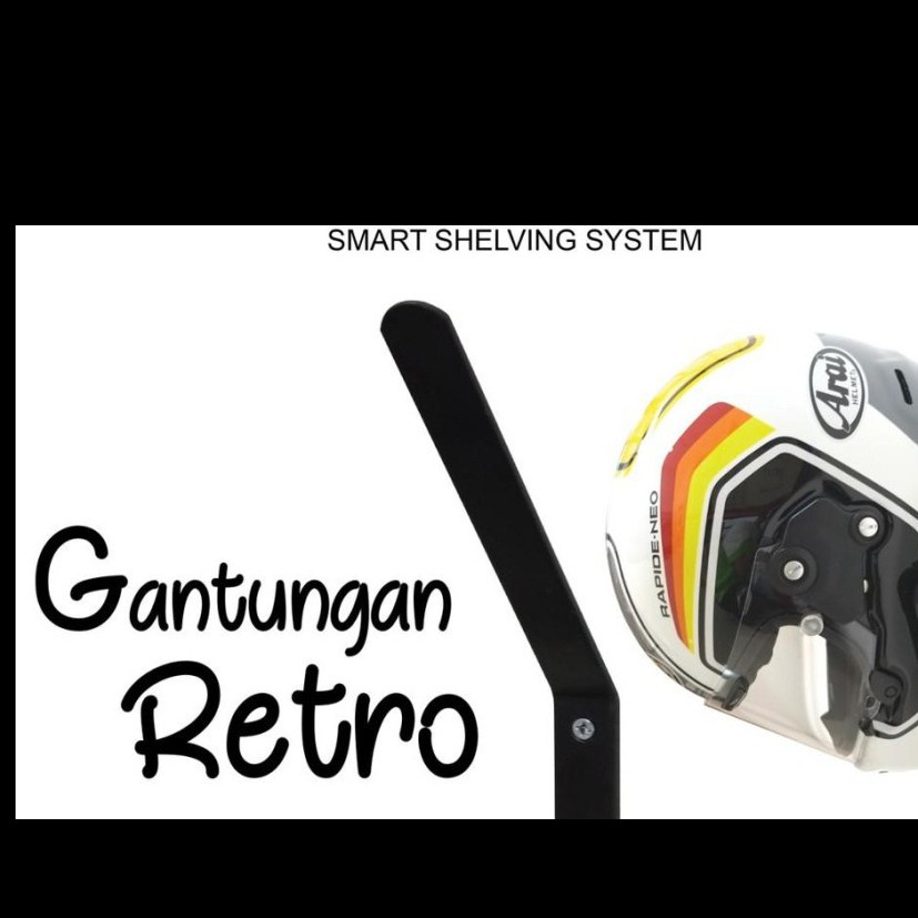 Gantungan Helm Rak Helm Cantolan Jaket Cantolan Kunci Motor Dinding