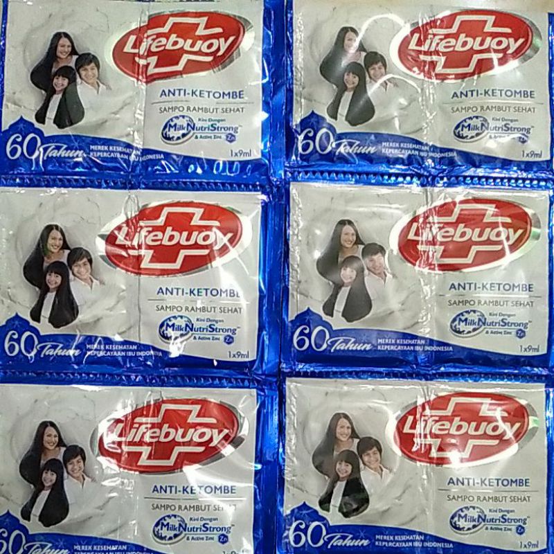 Shampo Lifebuoy 24 sachet ( 1 renceng )