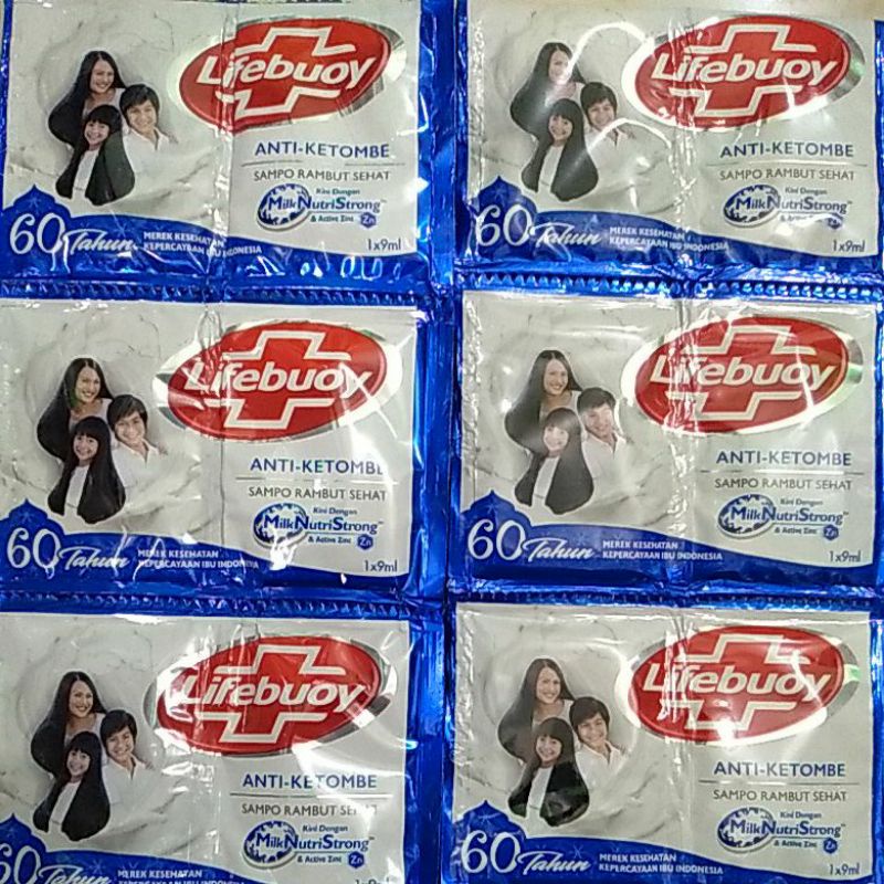 Shampo Lifebuoy 24 sachet ( 1 renceng )