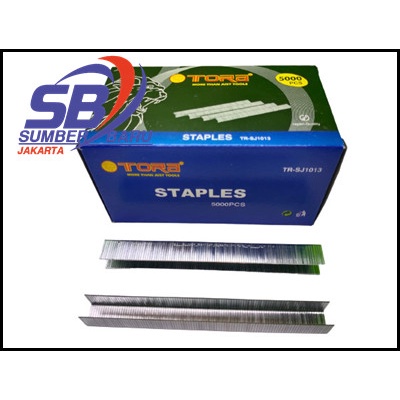 

Isi Refill Staples Gun Tacker Stapler Jok Tembak Hekter TORA 5000pc SBJ