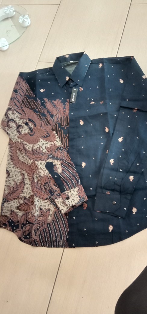 Baju Batik Pria Slimfit Modern Lengan Panjang[premium Quality]