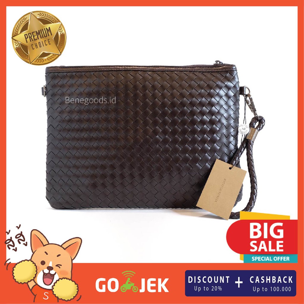  TAS  TANGAN HANDBAG  CLUTCH KULIT IMPORT BRANDED  PRIA  WANITA 