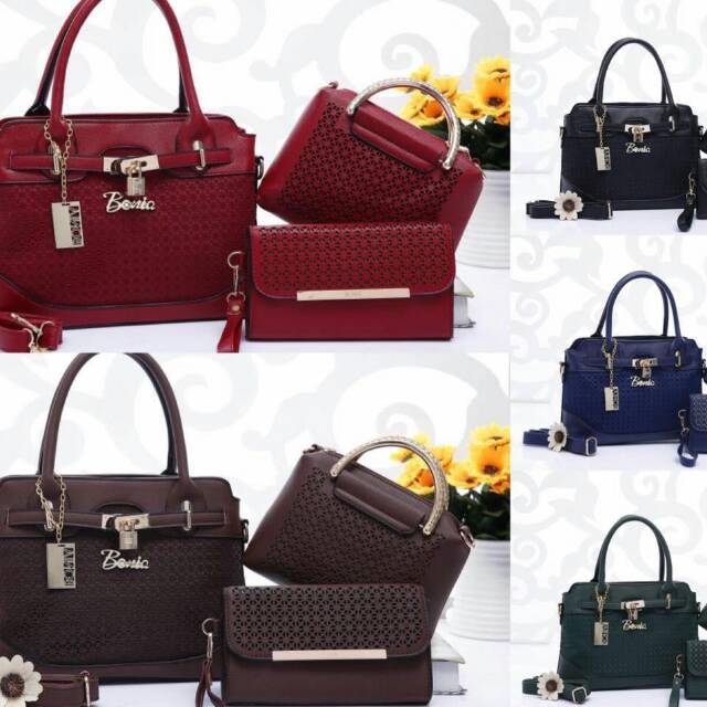 #8229 BONIA KD Set 3 in 1 

Ukuran : 34x12x24 24x6x16 22x5x12