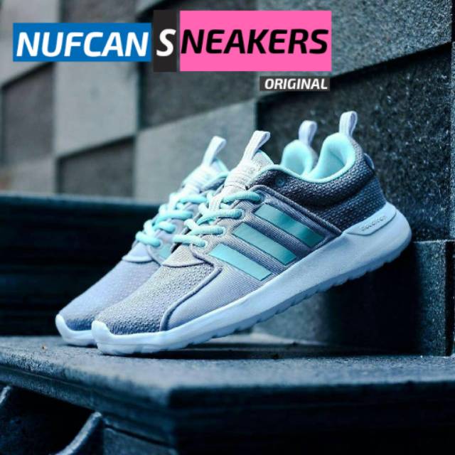 SEPATU RUNNING ORI ADIDAS NEO LITE RACER GREY TOSCA ORIGINAL100% BNWB
