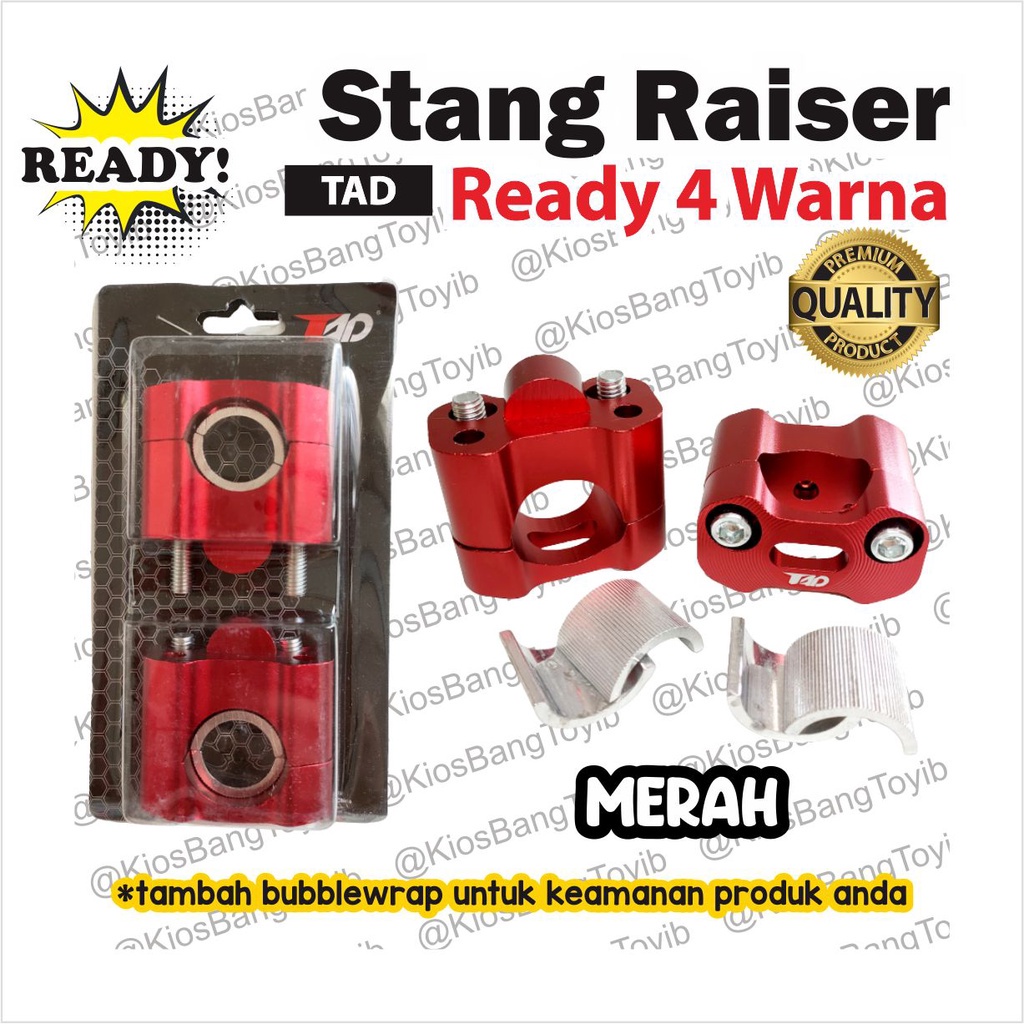 Stang Raiser Riser Pangkon Peninggi Stang CNC Universal (TAD)