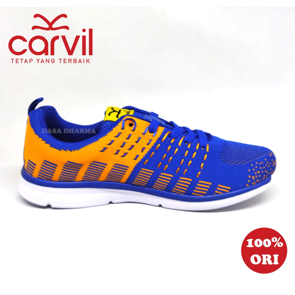 Sepatu Carvil Pria Original 100% Olahraga Running Lari Sneakers