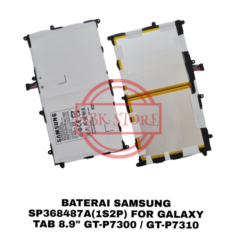 BATRE BATERAI BATTERY SAMSUNG GALAXY TAB 8.9&quot; GT-P7300 / GT-P7310 SP368487A ORIGINAL