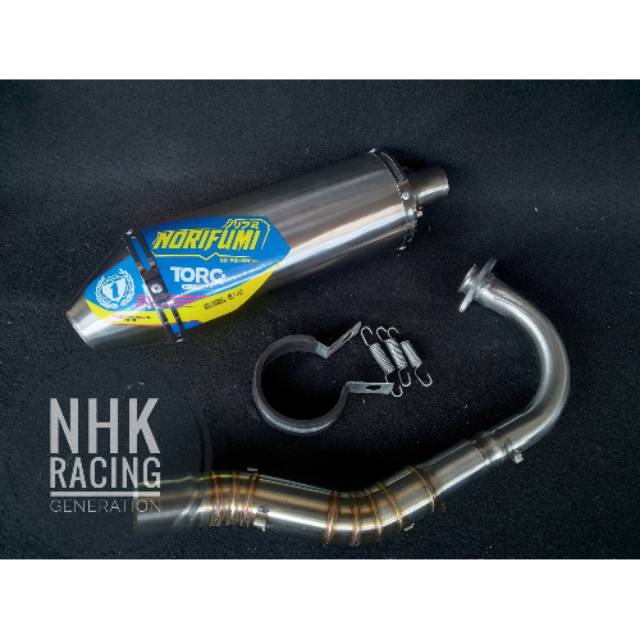 KNALPOT RACING NORIFUMI TORC UNTUK YAMAHA X RIDE 115/125