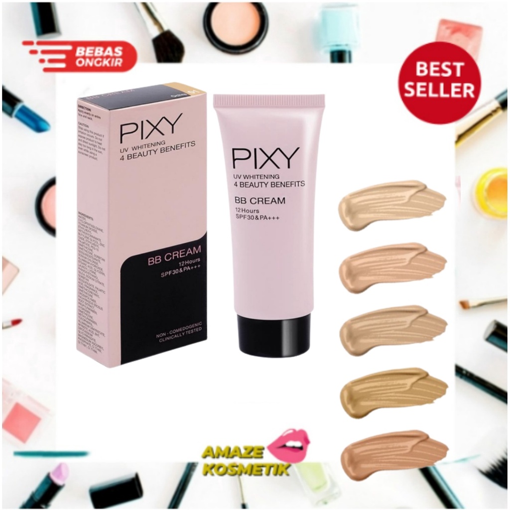 PIXY BB Cream , UV Whitening 4 Beauty Benefits 30 ml