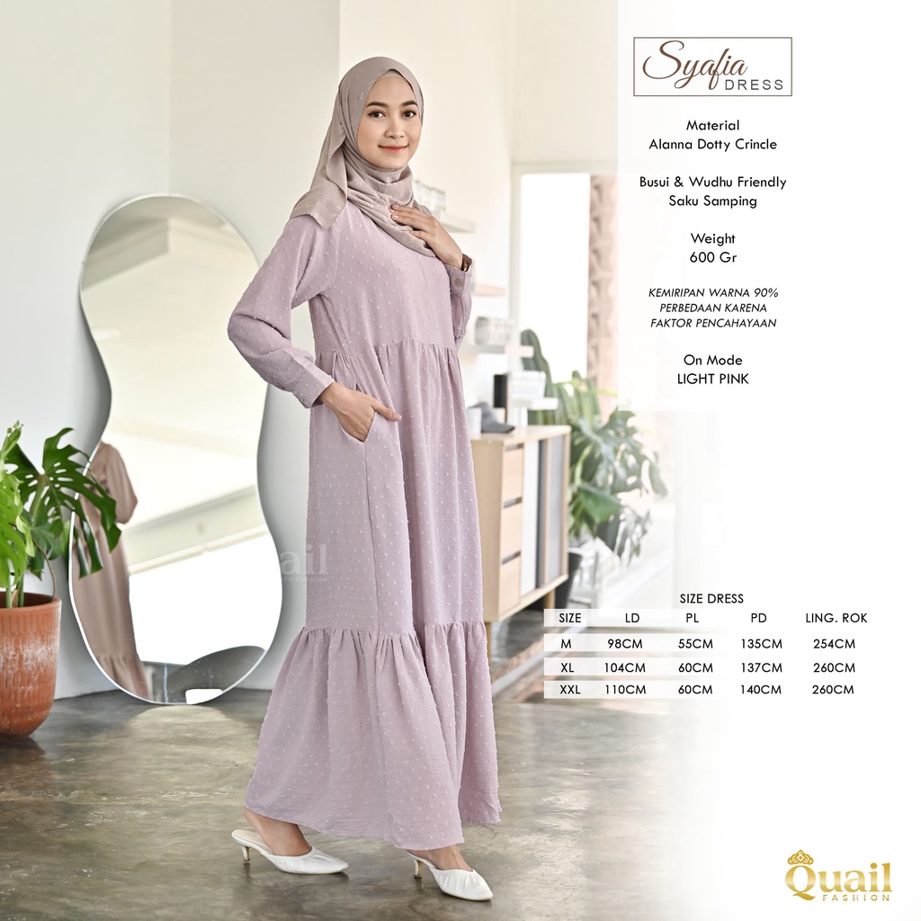 Quail Hijab - SYAFIA EXCLUSIVE DRESS