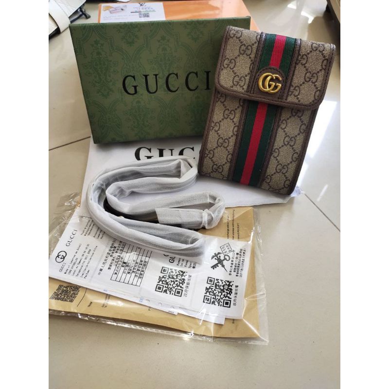 TAS IMPORT GUCI SALE PRENIUM PLUS BOX DAN INVOICE