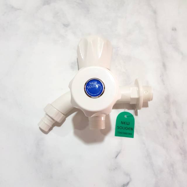 KERAN KRAN AIR CABANG PVC PLASTIK SOLIGEN