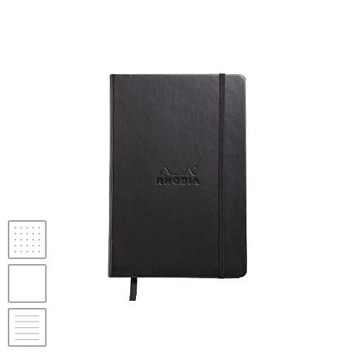 

RHODIA Boutique Webnotebook 90gsm A5 (W)148mm x (L)210mm x 96 Dot