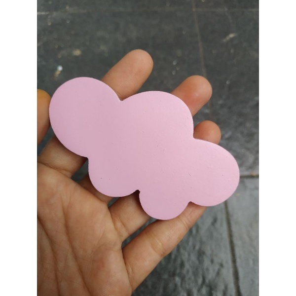 dekorasi dinding timbul berbentuk awan kecil untuk dekorasi kamar