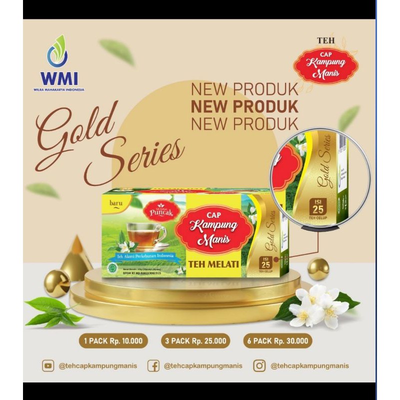 

TEH KAMPUNG MANIS MELATI GOLD SERIES