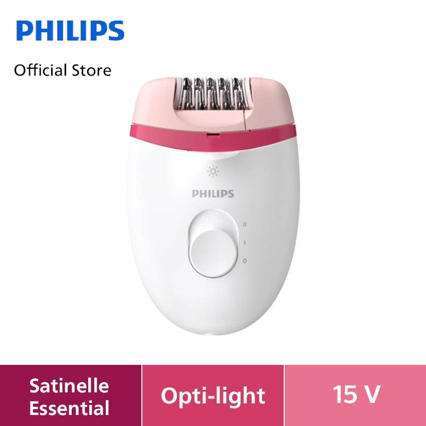 Philips Epilator Satinelle Essential Corded Compact Philip BRE255/00 Alat cukur