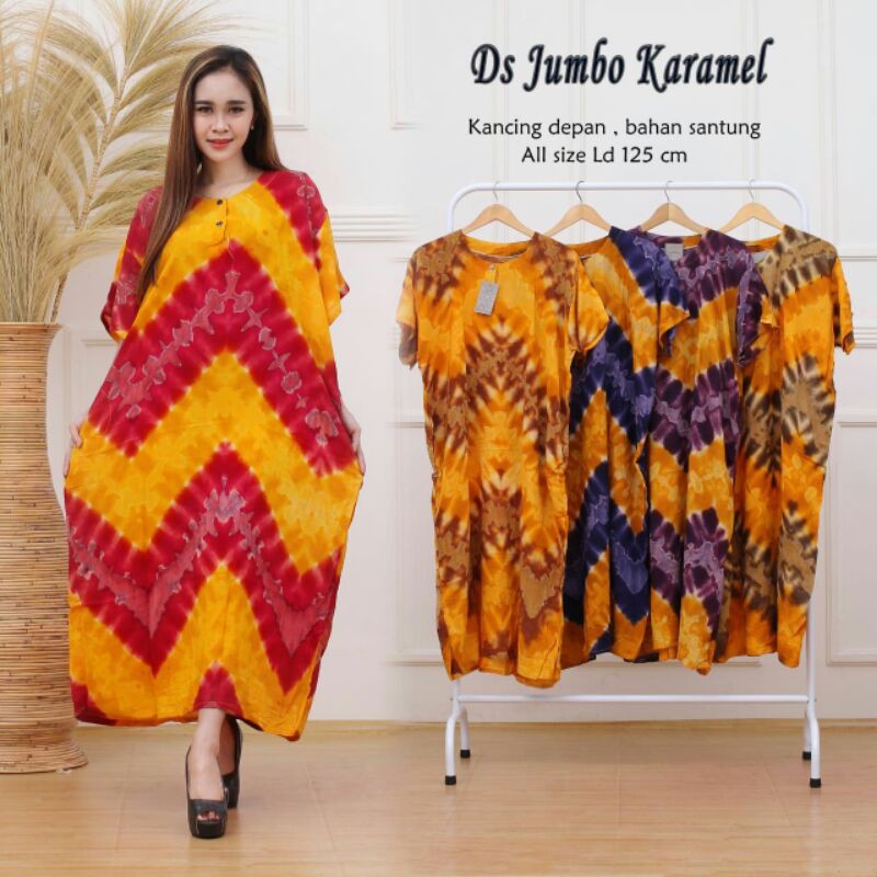 DASTER JUMBO KARAMEL-DASTER KANCING DEPAN-DASTER BUSUI-DASTER BUMIL-DASTER MURAH