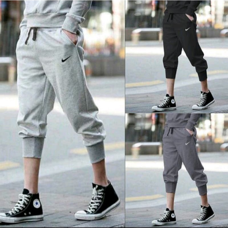 CELANA JOGER PANTS 7/8 JOGGER PENDEK TRAINING TRENING PRIA