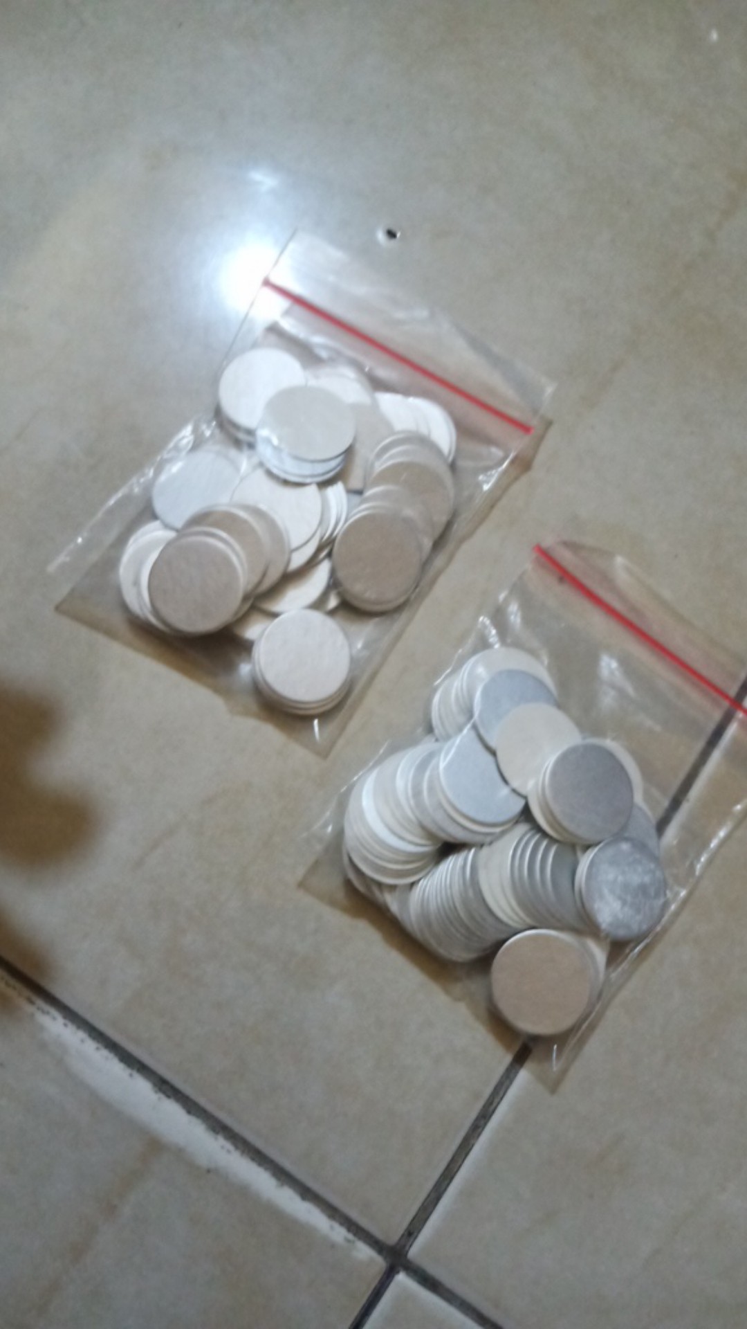 Aluminium Foil Seal Botol Pet Diameter 20 Mm 2 Cm