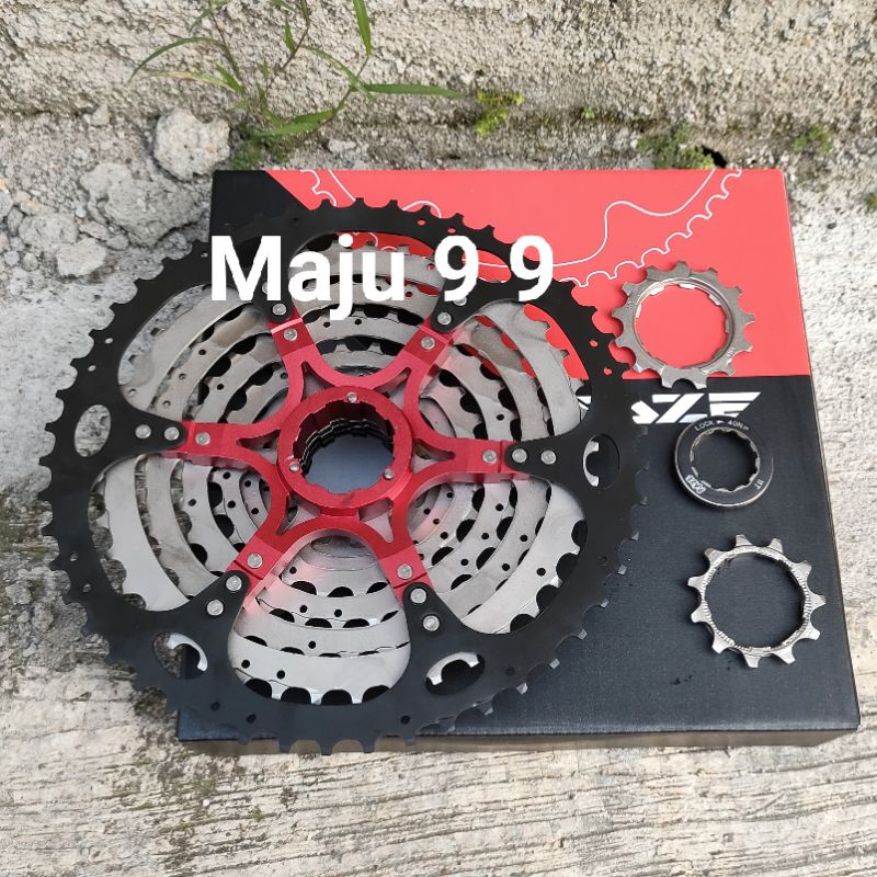 Sprocket Casette Raze 10 speed 11-50T Model Slop Asli Original