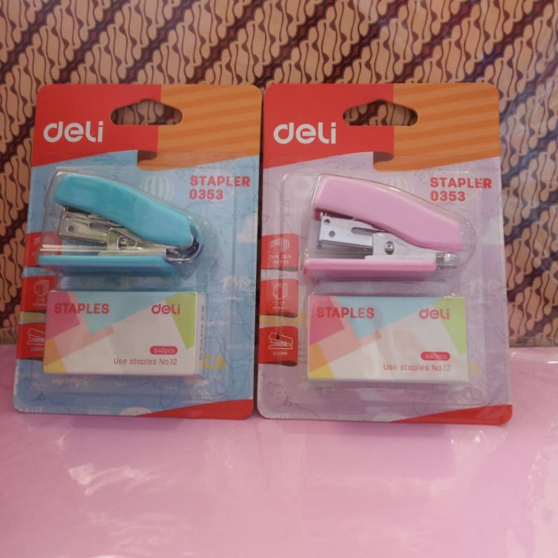 

Stapler 1Set Mini Deli 0353