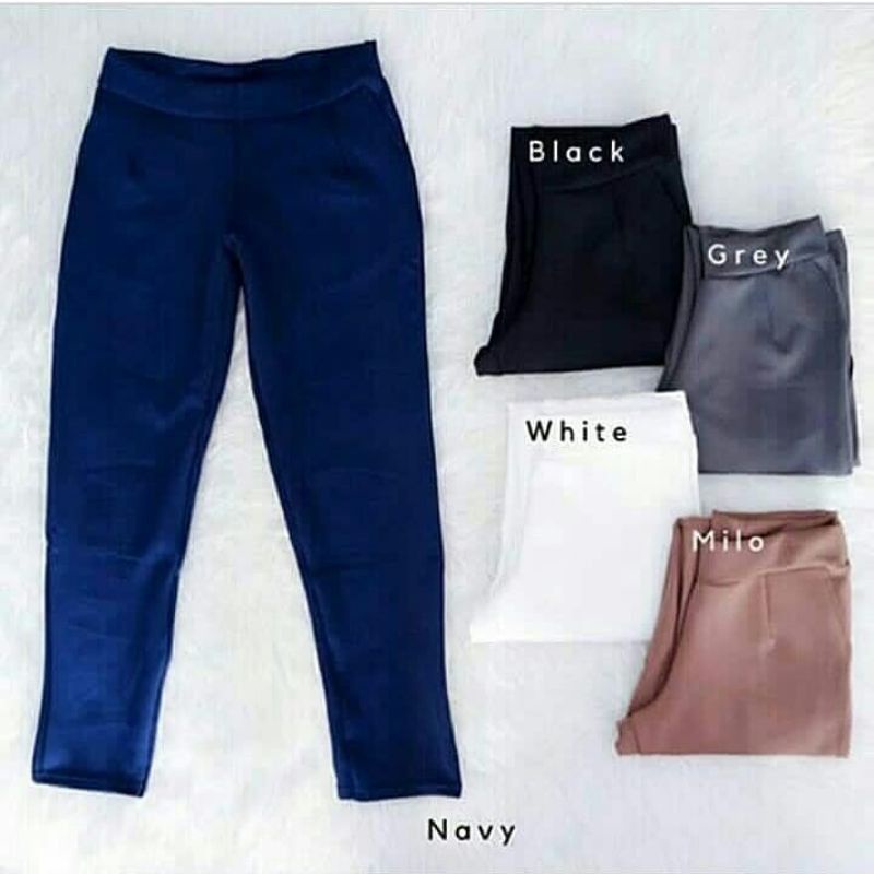 BAGGY PANTS HAREM / PANTS SCUBA PREMIUM / CELANA GARIS TULANG /  PANTS