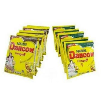 

Susu Sachet Dancow Putih / Coklat 1 Renceng Isi 10