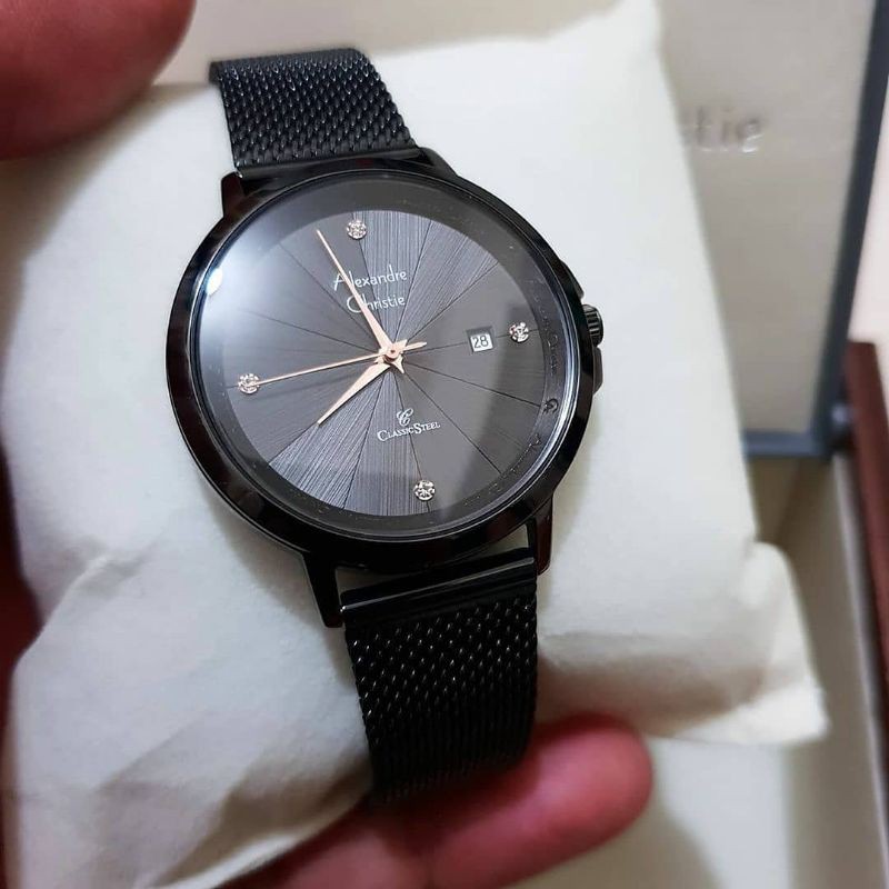 JAM TANGAN WANITA ALEXANDER CRISTIE ORIGINAL AC2865 PASIR GARANSI/ALEXANDRE CHRISTIE CEWEK AC 2865