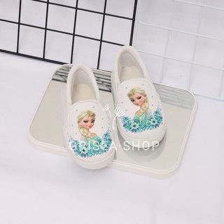 Sepatu Anak Lucu Unisex Usia 1-5 Tahun Motif Princess Elsa Frozen KP-03