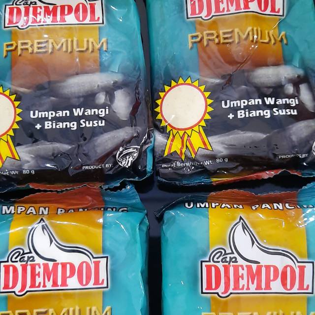 UMPAN DJEMPOL PREMIUM AMIS DAN WANGI / UMPAN IKAN AIR TAWAR