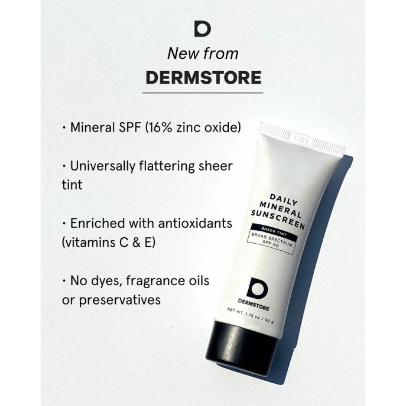 dermstore daily mineral sunscreen