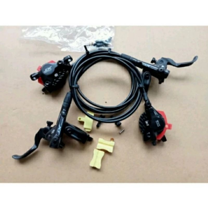 Brakeset XT M8100 2 Piston Icetech Original Japan