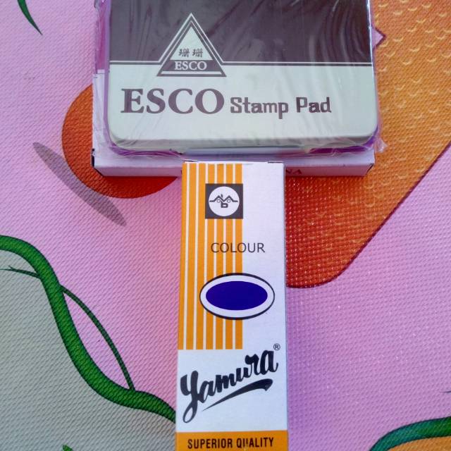 

Stamp Pad Papan Stempel + Tinta