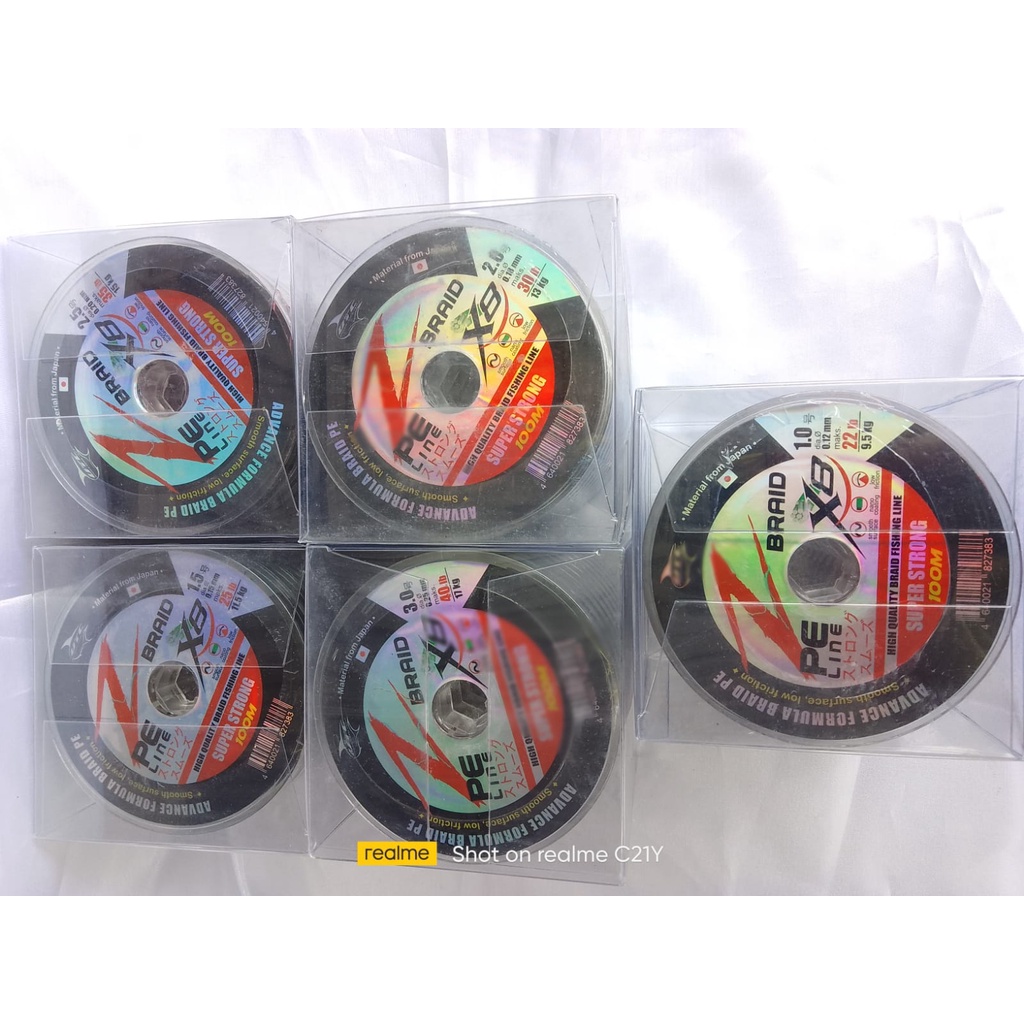 Senar Pancing PE Uticate Z Braid X8