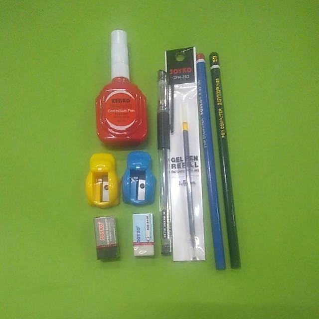 

Alat tulis paket sekolah anak tipe 1