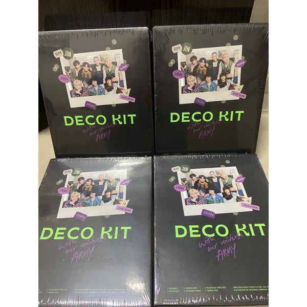 READY STOCK DECO KIT BTS SEALED