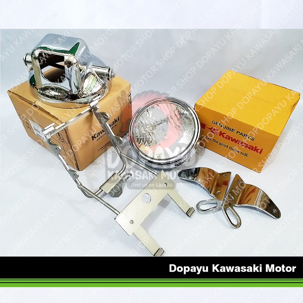 Reflektor Ninja Ss Full Set/ Lamp Assy Head Lamp Ninja Ss / Lampu Depan Ninja Ss Original Kawasaki